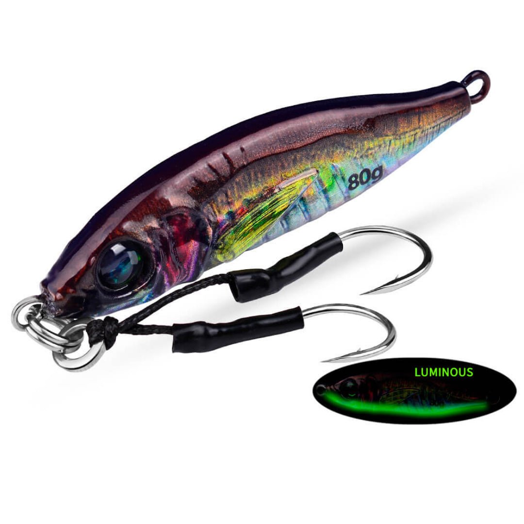 Lead Jig Lure | 3D-Printing Luminous Jig for Bass Pike LF136JIGSLuremia Fishing