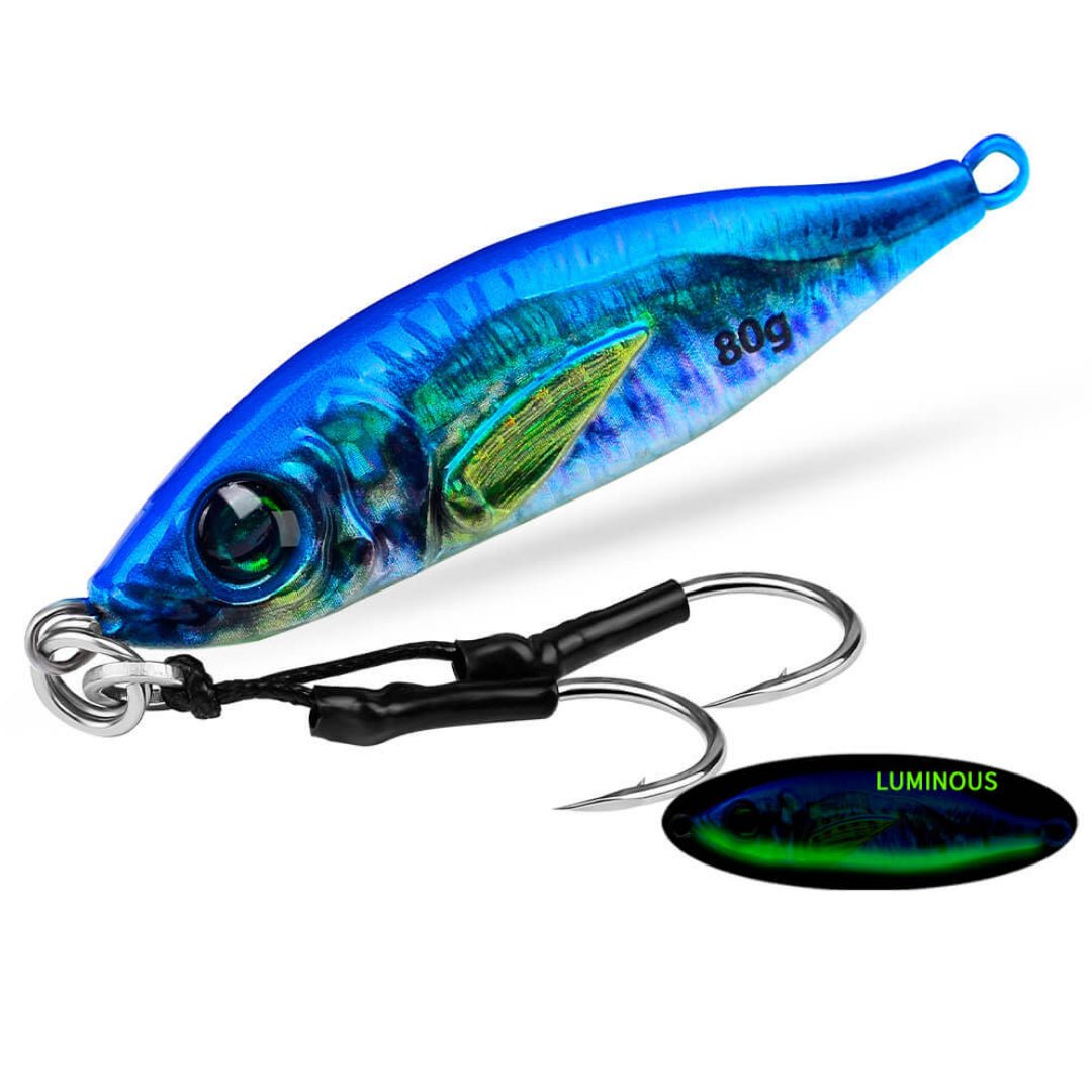 Lead Jig Lure | 3D-Printing Luminous Jig for Bass Pike LF136JIGSLuremia Fishing