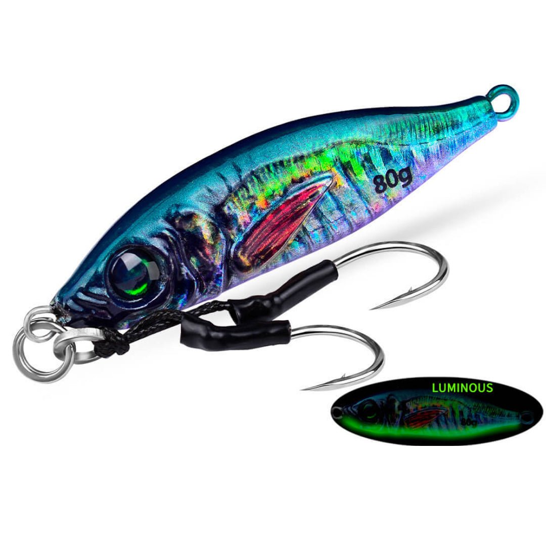 Lead Jig Lure | 3D-Printing Luminous Jig for Bass Pike LF136JIGSLuremia Fishing